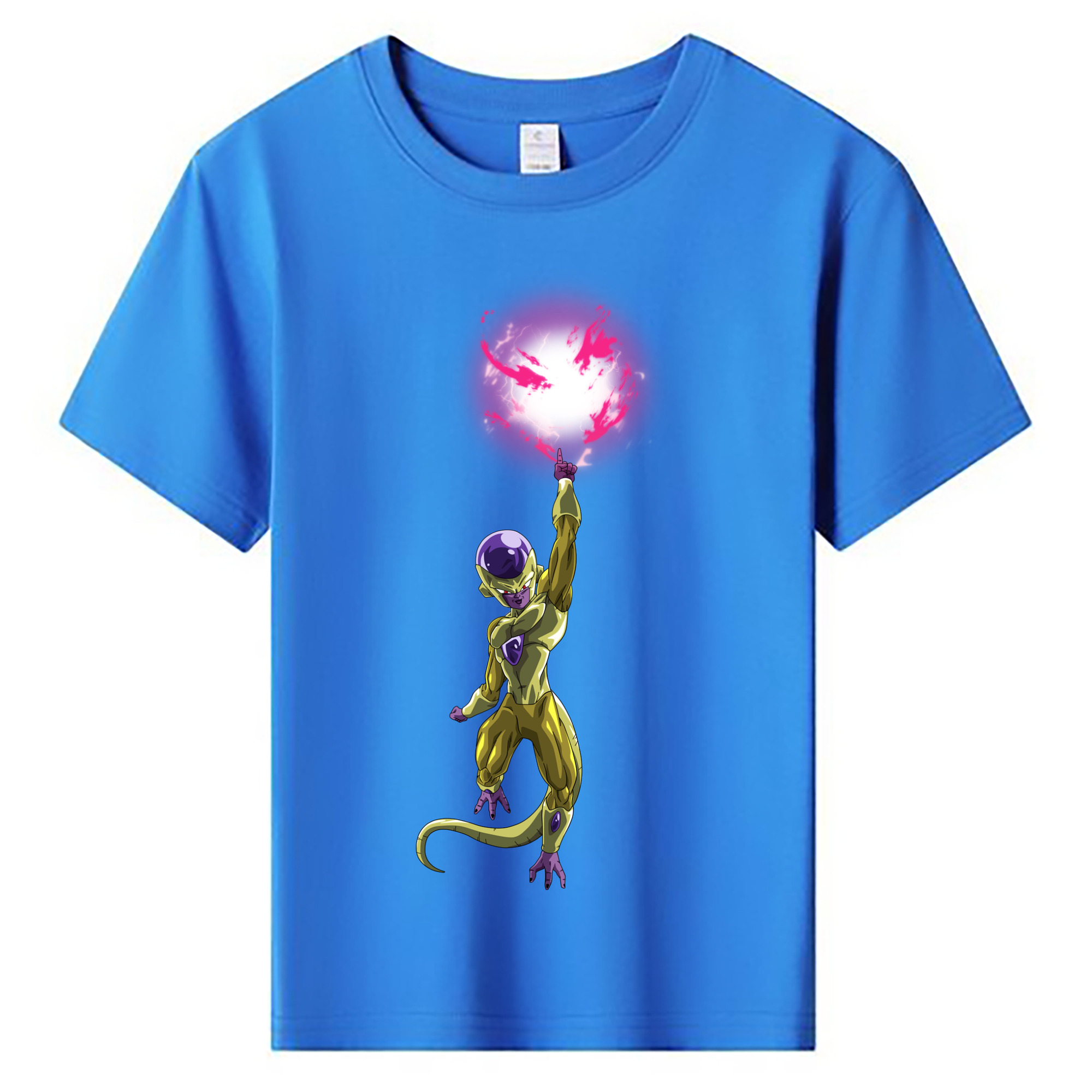 （画像用） ドラゴンボール フリーザ DRAGON BALL Frieza 綿100％キッズTシャツ（フロントプリント）